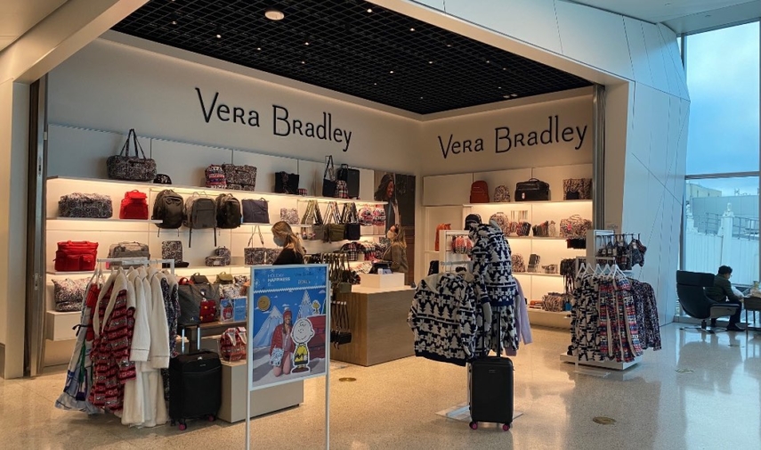 Vera Bradley Lighten Up RFID Triple Compartment Crossbody Bag on